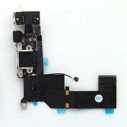 Connecteur de charge blanc avec jack et micro iPhone 5S photo 2