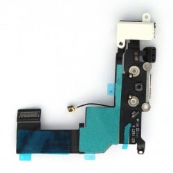 Connecteur de charge blanc avec jack et micro iPhone 5S photo 3