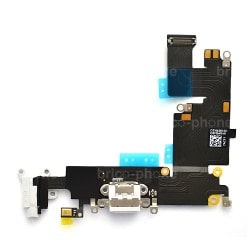 Connecteur de charge Blanc, jack et micro iPhone 6 PLUS photo 2