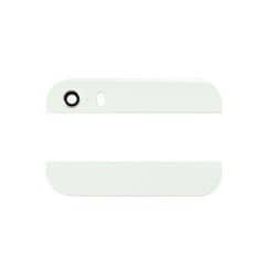 Eléments haut et bas Blanc de la vitre arrière pour iPhone 5S et SE photo 2