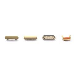 Lot de 4 boutons Gold pour iPhone 6 et 6 Plus