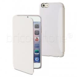 Housse portefeuille Blanche Muvit pour iPhone 6 Plus et 6S Plus photo 1