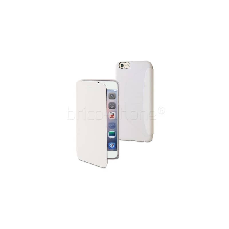 Housse portefeuille Blanche Muvit pour iPhone 6 Plus et 6S Plus photo 1