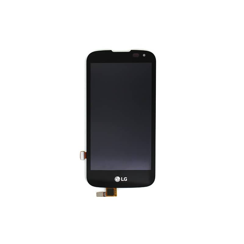 Ecran Noir avec vitre avec LCD pré assemblé pour LG K3 photo 2