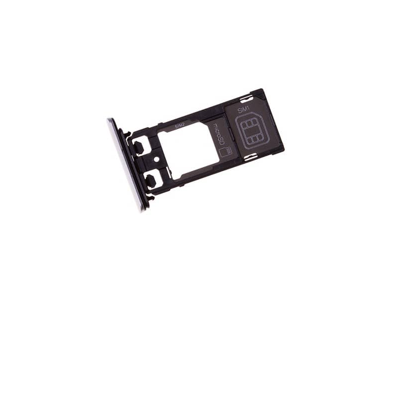  Rack  tiroir cartes  SIM et SD  Blanc pour Sony Xperia X 