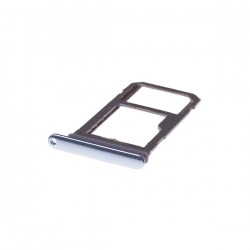 Rack tiroir carte SIM et SD Bleu Océan pour Samsung Galaxy S8 photo 2