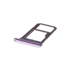 Rack tiroir carte SIM et SD pour Samsung Galaxy S8 Violet Orchidé photo 2