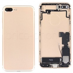 Coque arrière complète Gold pour iPhone 7 Plus photo 2