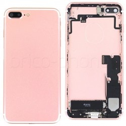 Coque arrière complète Pink Gold pour iPhone 7 Plus photo 2