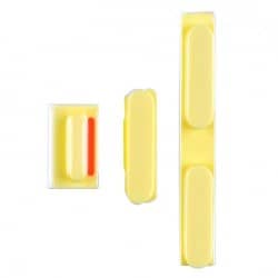 Lot de boutons pour iPhone 5C Jaune photo 2