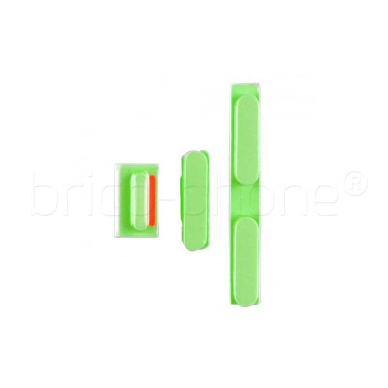 Lot de boutons pour iPhone 5C Vert photo 2