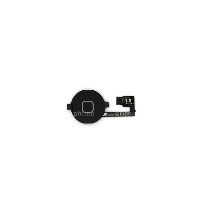 Nappe avec le bouton Home Noir pour iPhone 4 photo 2