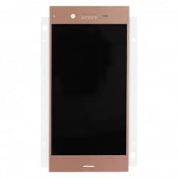 Ecran Rose avec Vitre et LCD prémontés pour Sony Xperia XZ1 photo 2