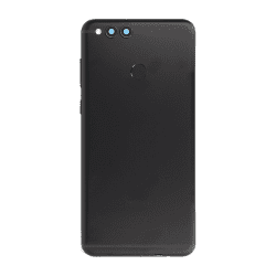 Coque arrière avec lecteur d'empreinte pour Huawei Honor 7X Noir photo 2