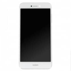 Ecran Blanc COMPLET prémonté sur châssis pour Huawei P8 Lite 2017 photo 2