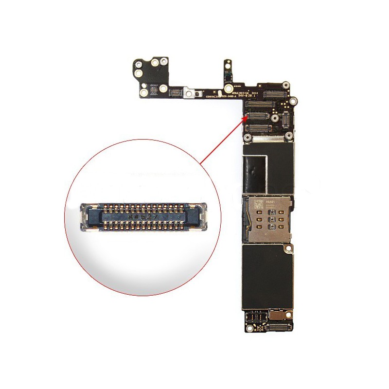 Connecteur Lcd A Souder Carte Mere Fpc Iphone 6