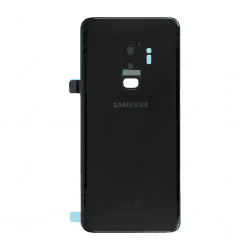Vitre arrière pour Samsung Galaxy S9 Plus Noir Carbone_photo1