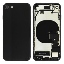 Coque arrière complète Noire pour iPhone 8 et SE (2020) photo 6