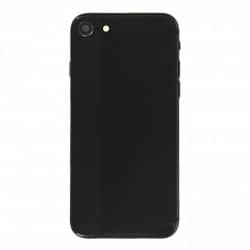 Coque arrière complète Noire pour iPhone 8 et SE (2020) photo 1