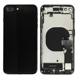 Coque arrière complète Noire pour iPhone 8 Plus Photo 1