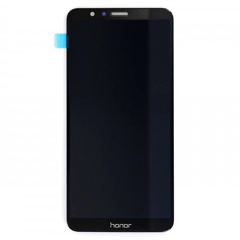 Ecran Noir avec vitre et LCD prémonté pour Huawei Honor 7X Photo 1