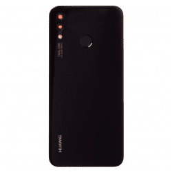 Vitre arrière Noire d'origine avec lecteur d'empreintes pour Huawei P20 Lite photo 1