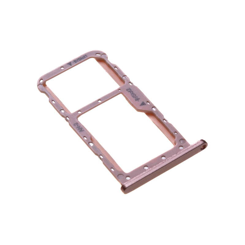  Rack  tiroir cartes  SIM et SD  Rose pour Huawei P20 Lite  
