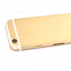 Coque arrière Gold pour iPhone 6S complète photo 2