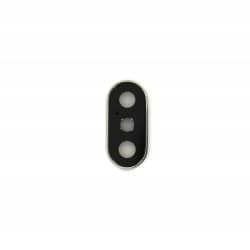 Lentille de protection pour iPhone XS avec bague métallique photo 1