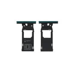 Rack tiroir cartes SIM et SD Vert Irisé pour Sony Xperia XZ3_photo 1