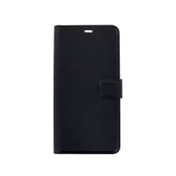 Housse portefeuille en cuir écologique noir pour iPhone Xs Max_photo2
