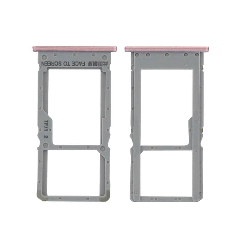 Rack tiroir carte SIM + Micro SD Rose pour Xiaomi Redmi Note 6 Pro_photo1