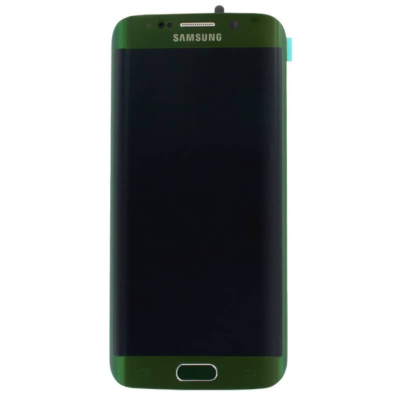 Écran Amoled Vert et vitre pré-montés pour Samsung Galaxy S6 Edge_photo1