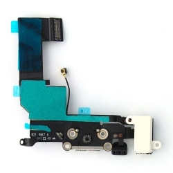 Connecteur de charge Blanc avec jack et micro iPhone SE photo 1