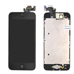 Ecran NOIR iPhone 5C RAPPORT QUALITE / PRIX pré-assemblé photo 2