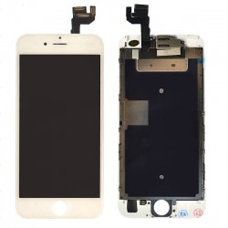 Ecran BLANC iPhone 6S PREMIUM pré-assemblé photo 2