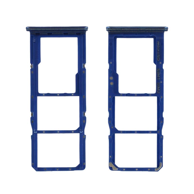 Rack tiroir pour cartes SIM et SD du Samsung Galaxy A70 Bleu_photo1