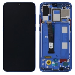 Bloc Ecran Bleu Océan pré-monté sur châssis pour Xiaomi Mi 9_photo1