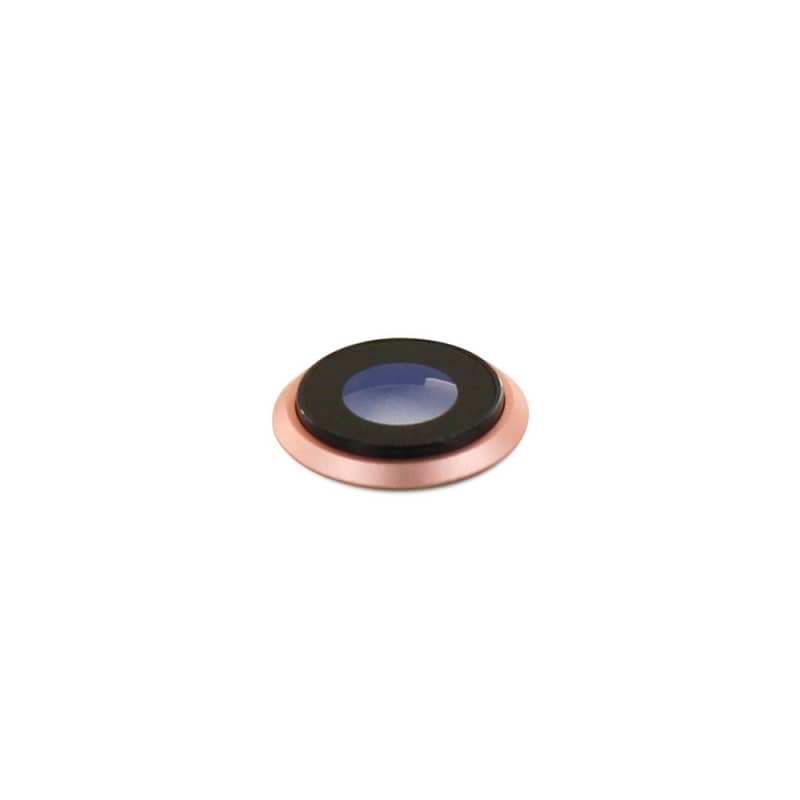 Lentille avec bague de caméra arrière pour iPhone 8 Or