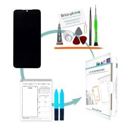 Kit de réparation Ecran Noir avec vitre et LCD pré-assemblé Xiaomi Redmi 7