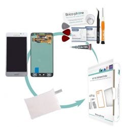 Kit de remplacement Ecran complet SILVER Samsung Galaxy A3