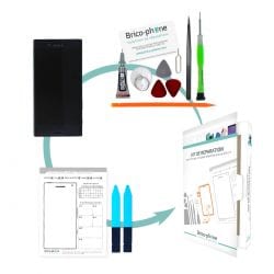 Kit pour remplacer l'écran Noir (vitre et LCD) Sony Xperia X Compact