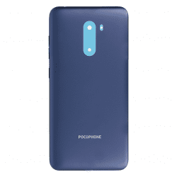 Coque arrière Bleu Acier pour Xiaomi POCOPHONE F1 Photo Face