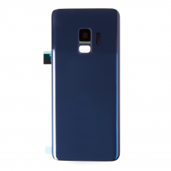 Vitre arrière compatible pour Samsung Galaxy S9 Bleu Photo 1