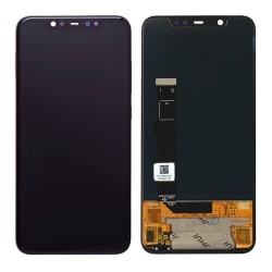 Ecran Noir avec vitre et Super Amoled pré-assemblé pour Xiaomi Mi 8 2