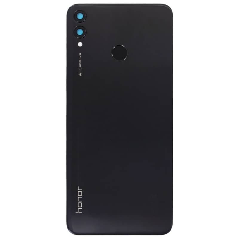 Vitre arrière Noire et lecteur d'empreintes pour Huawei Honor 8X_photo1