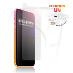 Verre trempé à fixation UV pour iPhone XR