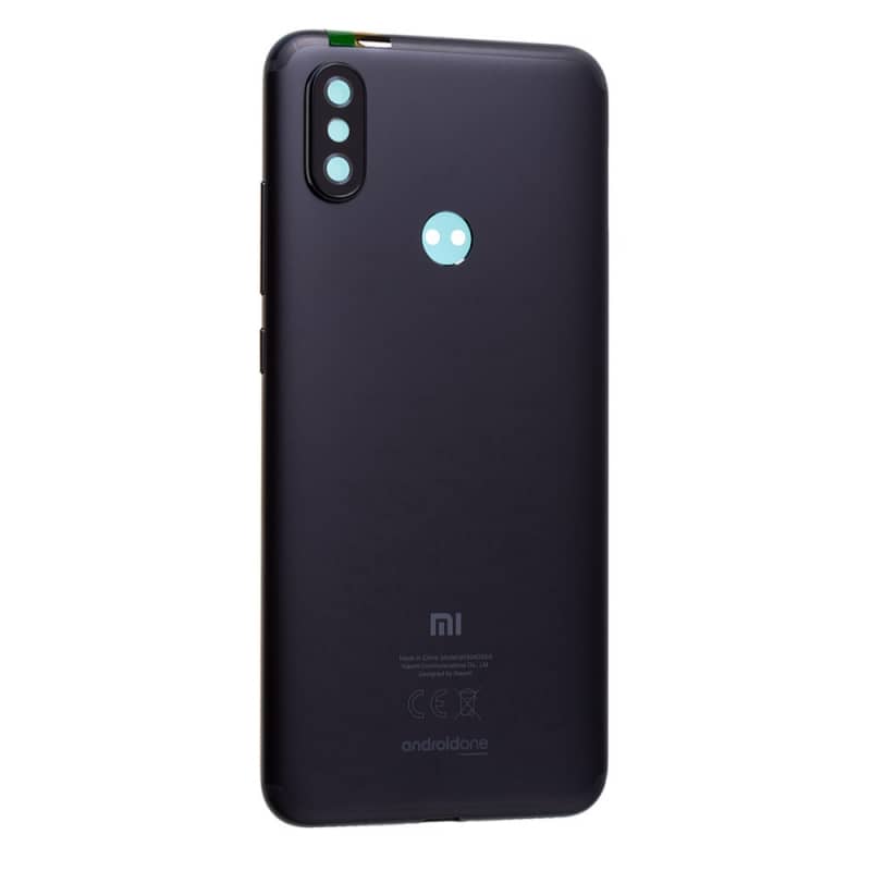 Coque arrière Noire pour Xiaomi Mi A2 photo 3