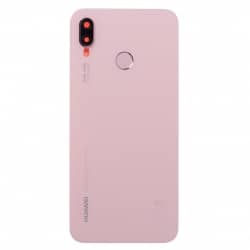 Vitre arrière Rose d'origine avec lecteur d'empreintes pour Huawei P20 Lite Photo 1