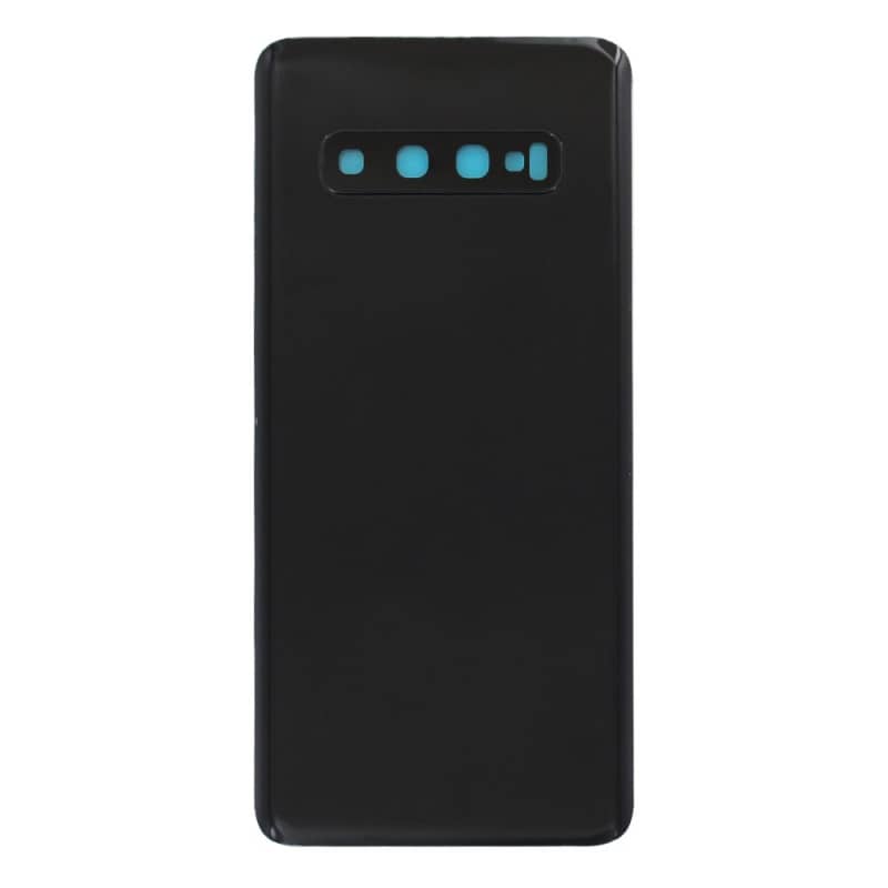 Vitre arrière compatible pour Samsung Galaxy S10+ Noir Prisme photo 2